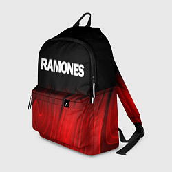 Рюкзак Ramones red plasma, цвет: 3D-принт