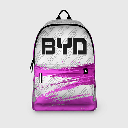 Рюкзак BYD pro racing: символ сверху / 3D-принт – фото 3