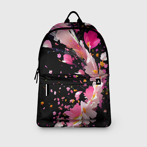 Рюкзак Вихрь розовых лепестков / 3D-принт – фото 3