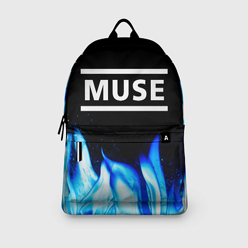 Рюкзак Muse blue fire / 3D-принт – фото 3