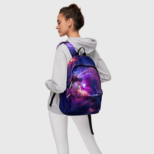 Рюкзак Небула в космосе в фиолетовых тонах - нейронная се / 3D-принт – фото 6