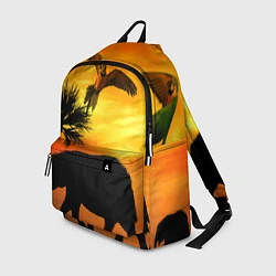 Рюкзак Африканский пейзаж, цвет: 3D-принт