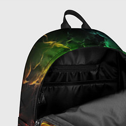 Рюкзак Зеленое небо, цвет: 3D-принт — фото 2