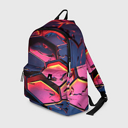 Рюкзак Розовые наносоты, цвет: 3D-принт