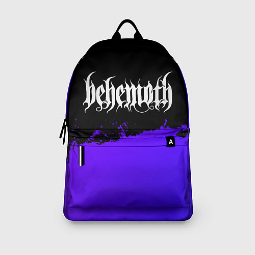 Рюкзак Behemoth purple grunge / 3D-принт – фото 3