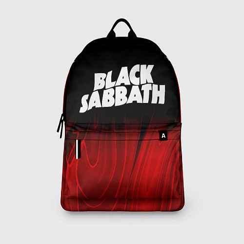 Рюкзак Black Sabbath red plasma / 3D-принт – фото 3
