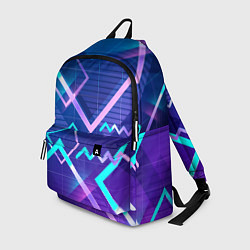 Рюкзак Разноцветные квадраты цветные, цвет: 3D-принт