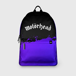 Рюкзак Motorhead purple grunge, цвет: 3D-принт — фото 2