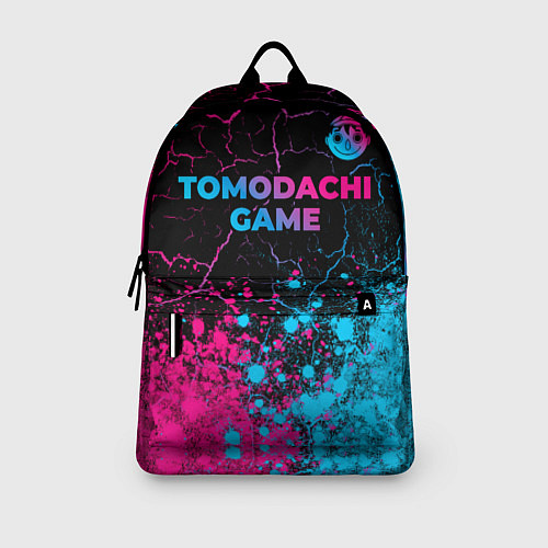 Рюкзак Tomodachi Game - neon gradient: символ сверху / 3D-принт – фото 3