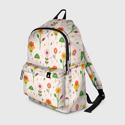 Рюкзак Pretty flowers, цвет: 3D-принт