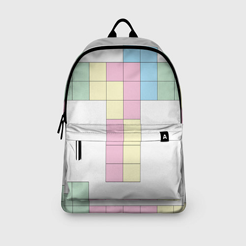 Рюкзак Тетрис буква т падающие блоки / 3D-принт – фото 3