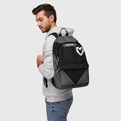 Рюкзак Форма Mouz black, цвет: 3D-принт — фото 2