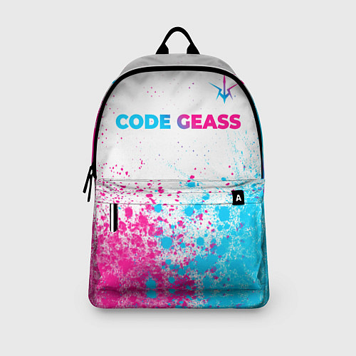Рюкзак Code Geass neon gradient style: символ сверху / 3D-принт – фото 3