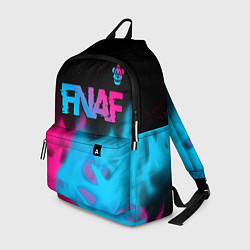 Рюкзак FNAF - neon gradient: символ сверху