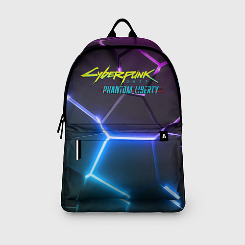 Рюкзак Cyberpunk 2077 phantom liberty neon / 3D-принт – фото 3