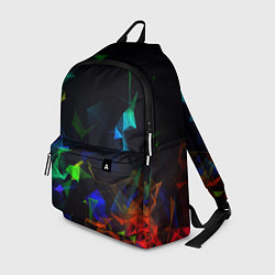 Рюкзак Midjourney Цветные осколки геометрии, цвет: 3D-принт