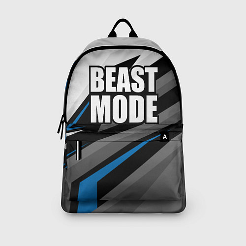 Рюкзак Beast mode - blue sport / 3D-принт – фото 3