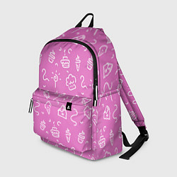 Рюкзак Розовые сладости, цвет: 3D-принт
