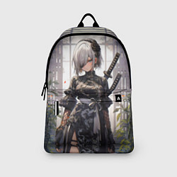 Рюкзак Nier automata девушка с мечами, цвет: 3D-принт — фото 2