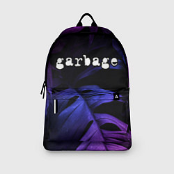 Рюкзак Garbage neon monstera, цвет: 3D-принт — фото 2