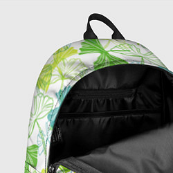 Рюкзак Зеленая листва, цвет: 3D-принт — фото 2