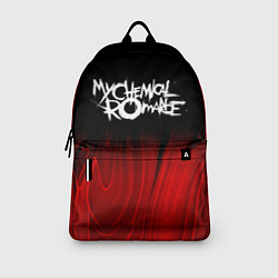 Рюкзак My Chemical Romance red plasma, цвет: 3D-принт — фото 2