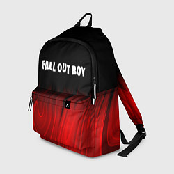 Рюкзак Fall Out Boy red plasma, цвет: 3D-принт