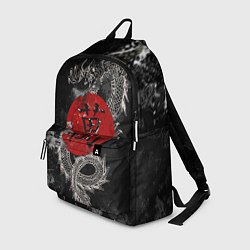 Рюкзак Dragon - black grunge, цвет: 3D-принт