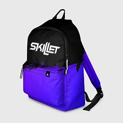 Рюкзак Skillet purple grunge, цвет: 3D-принт