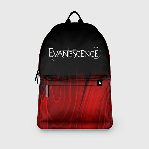Рюкзак Evanescence red plasma / 3D-принт – фото 3
