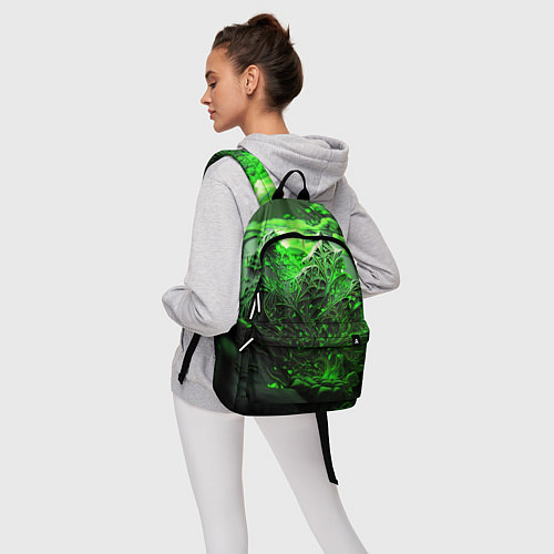 Рюкзак Зеленая кислота / 3D-принт – фото 6
