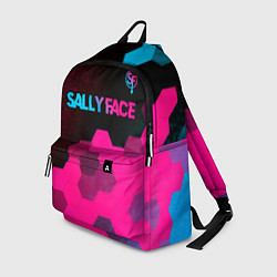 Рюкзак Sally Face - neon gradient: символ сверху