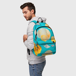 Рюкзак Лето, ракушки, цвет: 3D-принт — фото 2