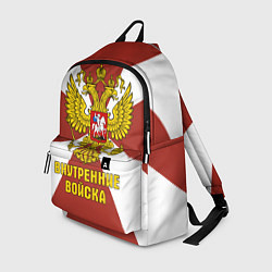Рюкзак Внутренние Войска - герб, цвет: 3D-принт
