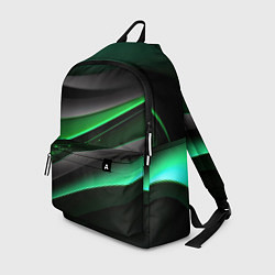 Рюкзак Black green line, цвет: 3D-принт