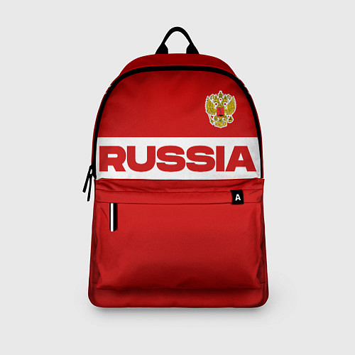 Рюкзак Russia - красно-белый / 3D-принт – фото 3