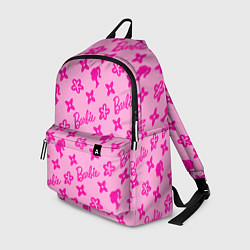 Рюкзак Барби паттерн розовый, цвет: 3D-принт