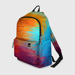 Рюкзак Цветной глитч, цвет: 3D-принт