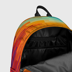 Рюкзак Цветной глитч, цвет: 3D-принт — фото 2