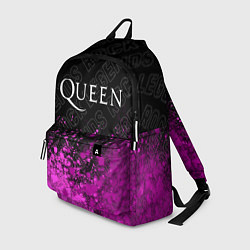 Рюкзак Queen rock legends: символ сверху, цвет: 3D-принт