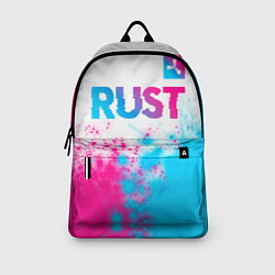 Рюкзак Rust neon gradient style: символ сверху, цвет: 3D-принт — фото 2