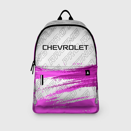 Рюкзак Chevrolet pro racing: символ сверху / 3D-принт – фото 3