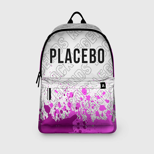 Рюкзак Placebo rock legends: символ сверху / 3D-принт – фото 3