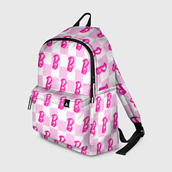 Рюкзак Розовая шашка и Барби, цвет: 3D-принт