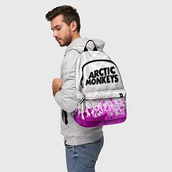Рюкзак Arctic Monkeys rock legends: символ сверху, цвет: 3D-принт — фото 2