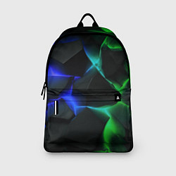 Рюкзак Синие и зеленые плиты, цвет: 3D-принт — фото 2
