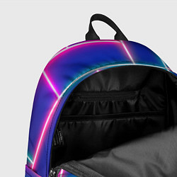 Рюкзак Неон линии, цвет: 3D-принт — фото 2