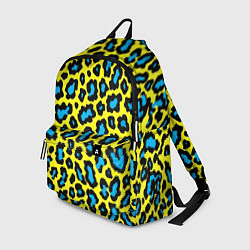 Рюкзак Кислотный леопард паттерн, цвет: 3D-принт