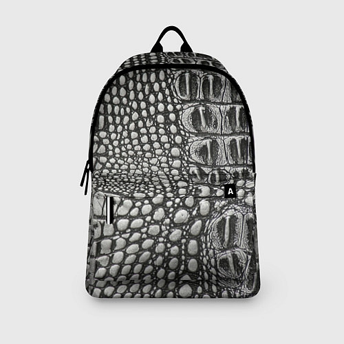 Рюкзак Кожа крокодила - текстура / 3D-принт – фото 3