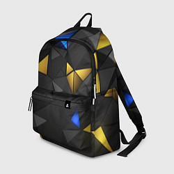 Рюкзак Black yellow geometry